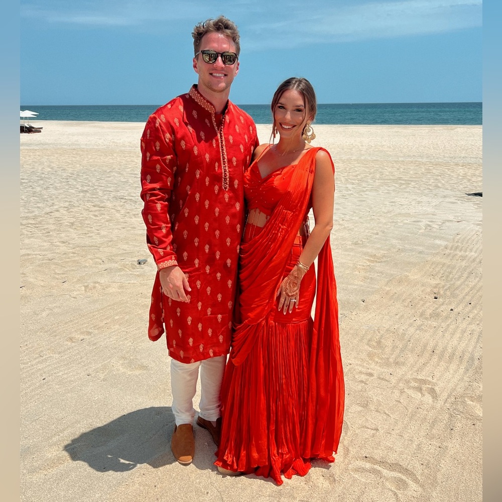 Pre-draped Saree or Sari